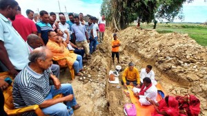 वीरगञ्जको अलौमा १६ शै्याको अस्पताल शिलान्यास